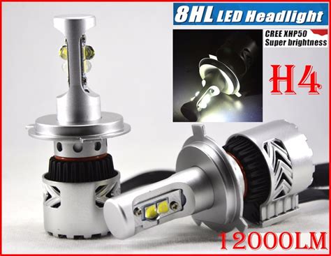 Set H Hb W Lm Cr Led Headlight System Th Hl Xhp