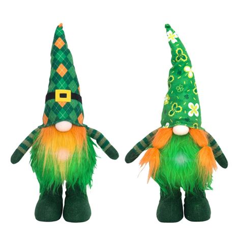 Set Of St Patrick S Day Gnome Tomte Handmade Irish Leprechaun Nisse