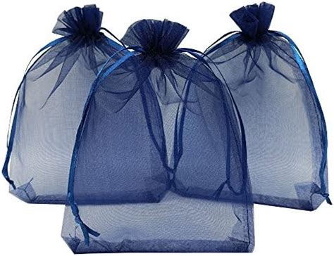 Amazon Organza Bags 100 Pcs 5 X 7 White Sheer Drawstring Gift