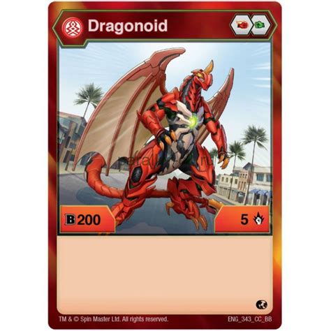 Фигурка-трансформер Бакуган Драго Драгоноид Ультра Красный Bakugan ...
