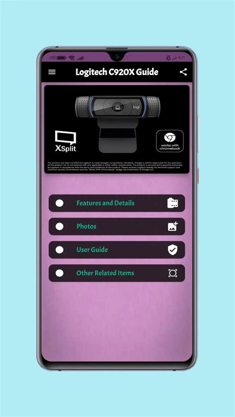 Download Logitech C920X Guide android on PC