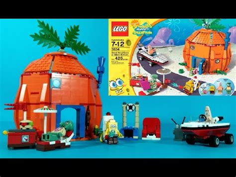 레고 3834 스폰지밥 비키니 바텀의 착한 친구들 조립 리뷰영상 LEGO Spongebob Good Neighbors at Bikini Bottom 3834 Build