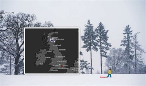 UK snow forecast: Where is it due to snow tonight? What is the Met ...