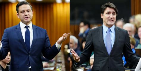 Pierre Poilievre Says He Lives Rent Free In Justin Trudeaus Head While