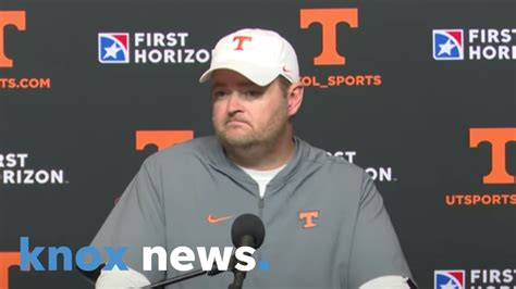 Josh Heupel Press Conference Youtube