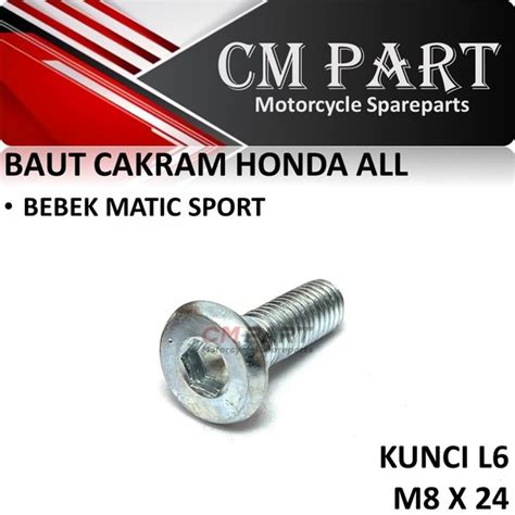 Jual Baut Baud Disc Piringan Cakram Supra Karisma Revo Blade Beat Vario