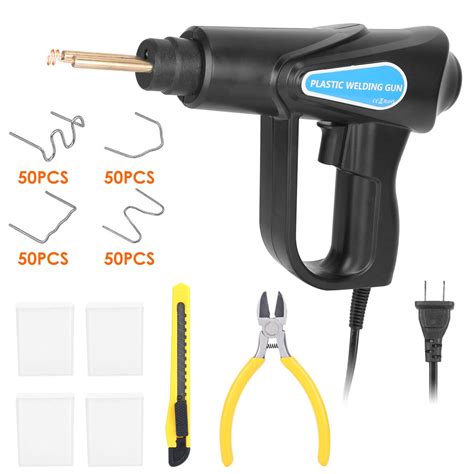 Zgby W Car Bumper Repair Plastic Welder Hot Stapler Welding Gun With Staples Walmart