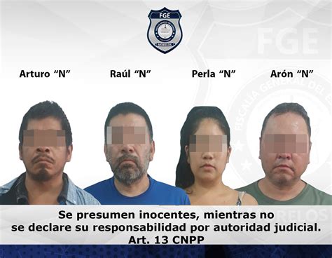 Formulan Imputación Contra Tres Hombres Y Una Mujer Asegurados Con