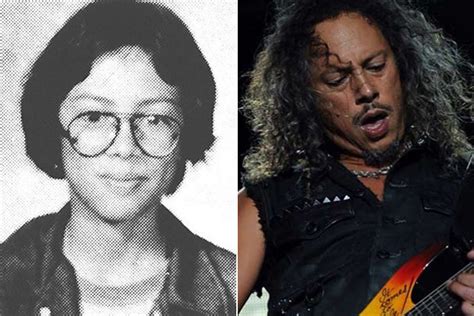 Its Metallica Guitarist Kirk Hammetts Yearbook Photo