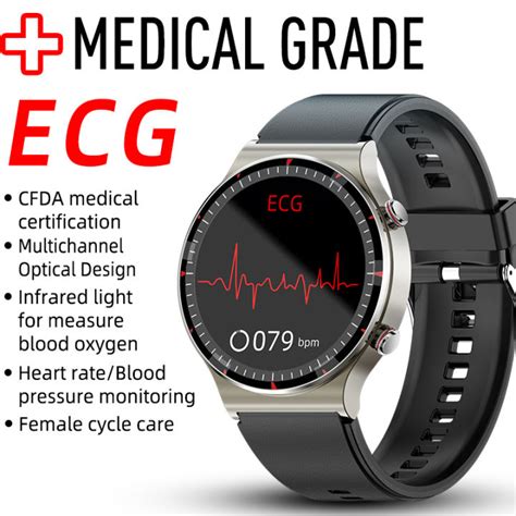 G Smart Watch Ppg Ecg H Heart Rate Blood Oxygen Sleep Monitor