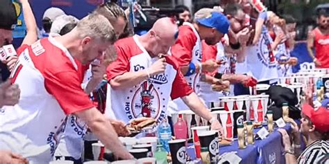 4th Place Finisher In Nathans Hot Dog Eating Contest Accused Of Cheating