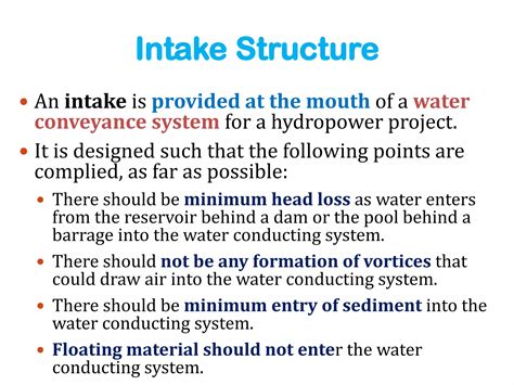 Elements Of Water Conductor System Ppt