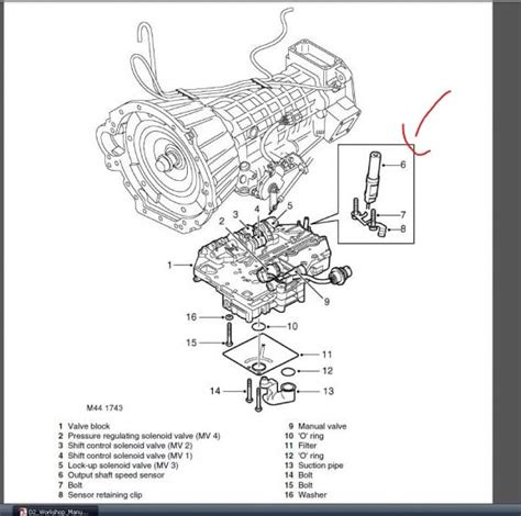 I M Trying To Locate The Output Shaft Speed Sensor On A Range