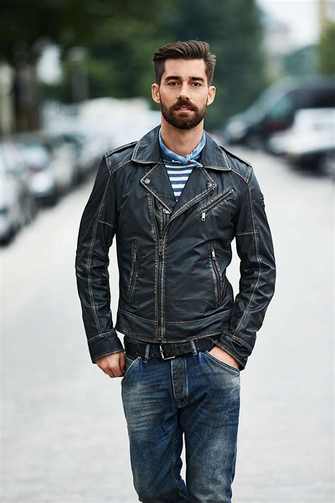 Strellson Sportswear look Spring/Summer 2014 #bikerjacket #musthave # ...