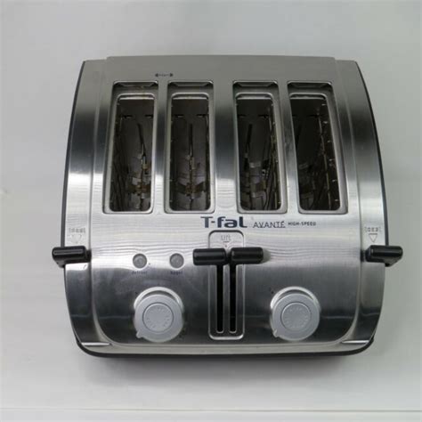 T Fal Avante Deluxe 4 Slice High Speed Toaster With Bagel Function Model 572727 For Sale Online