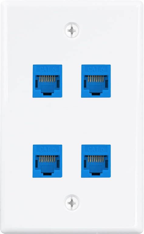 Amazon Ethernet Wall Plate Port Cat Ethernet Wall Outlet