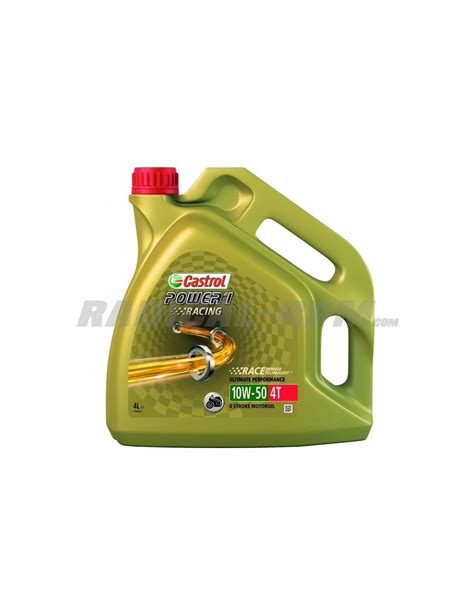 Aceite Castrol Power1 Racing 10W 50 4 Tiempos 4 Litros Antiguo R4