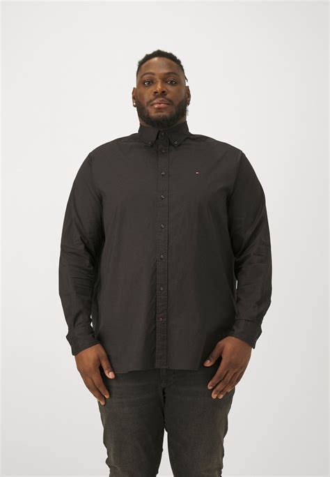 Tommy Hilfiger Core Flex Poplin Shirt Black Uk