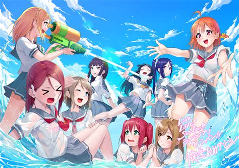 Aqours Love Live Sunshine Image By Ginopi Zerochan