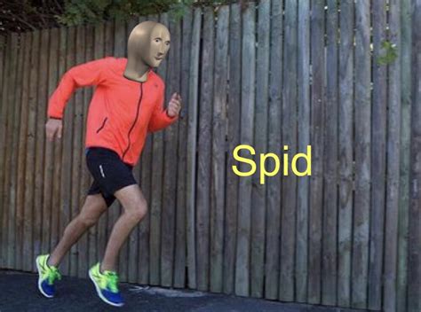 Meme man running calling himself spid : r/MemeTemplatesOfficial