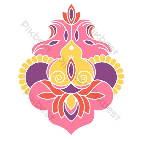 Modern Rangoli Patterns For Festivals Png Images Psd Free Download