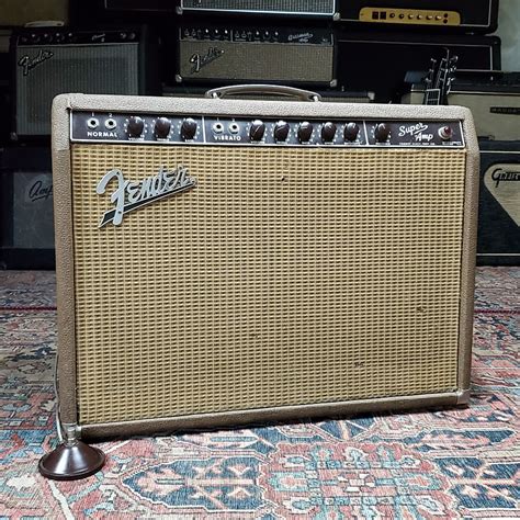 Fender Super G A Brownface Watt X Guitar Combo Reverb