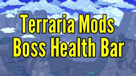 Terraria Mods Boss Health Bar Terraria 2017 YouTube