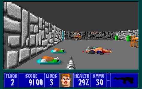 Wolfenstein 3d Pc 029 The King Of Grabs