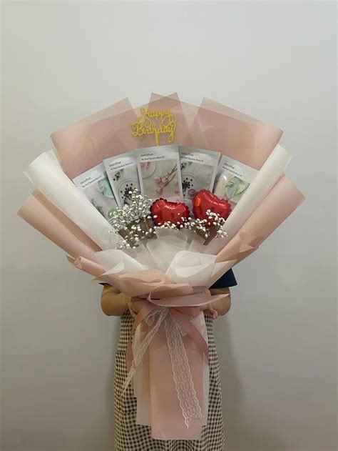 Pin Oleh Sese Wu Di FRESH FLOWER Simple Bouquet Bloom Box Buket