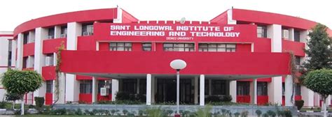 Sant Longowal Institute Of Engineering And Technology Sliet Announces