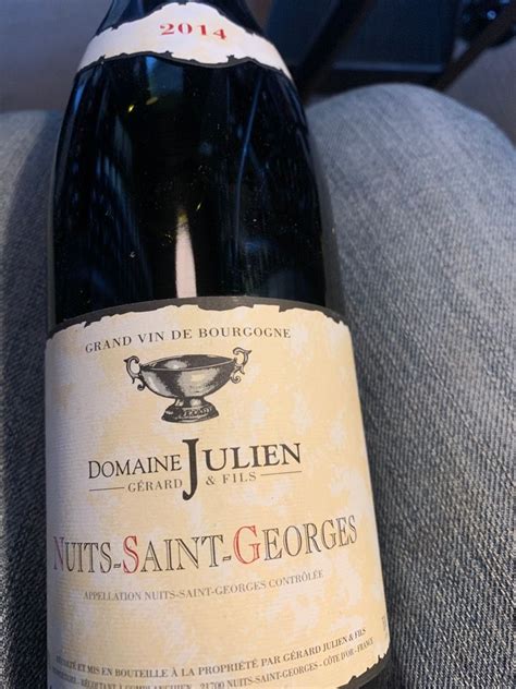 Domaine G Rard Julien Et Fils Nuits St Georges France Burgundy