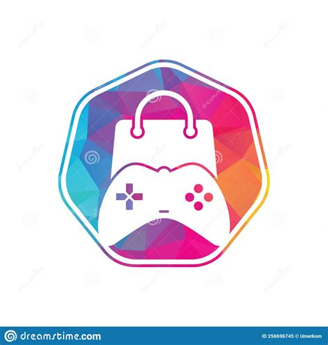 Game Shop Vector Logo. Design Stock Vector - Illustration of device ...