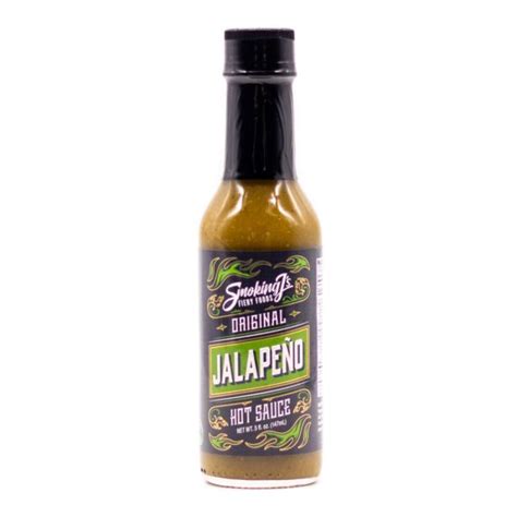 Original Jalapeño Hot Sauce Smoking J s Fiery Foods