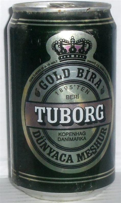 Tuborg Beer 330ml Gold Bira Dunyaca Me Turkey