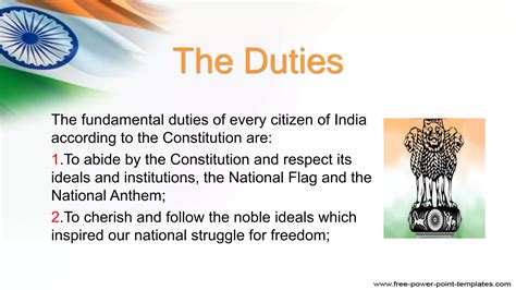 Fundamental Duties Of Indian Citizen Ppt