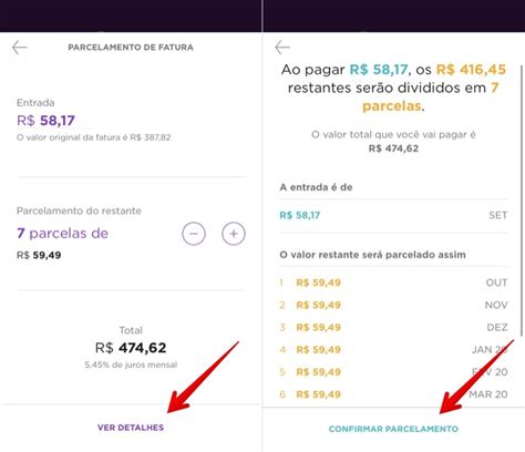 Nubank Como Parcelar A Fatura Do Cart O De Cr Dito