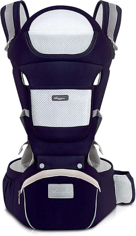 SONARIN Mochila Portabebés Ergonómico con Asiento de Cadera Algodón