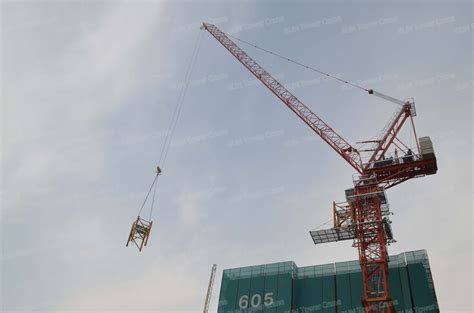 Sun Construction Tower Crane Qtd6040 New Boom Max 60m Load 16 Tons