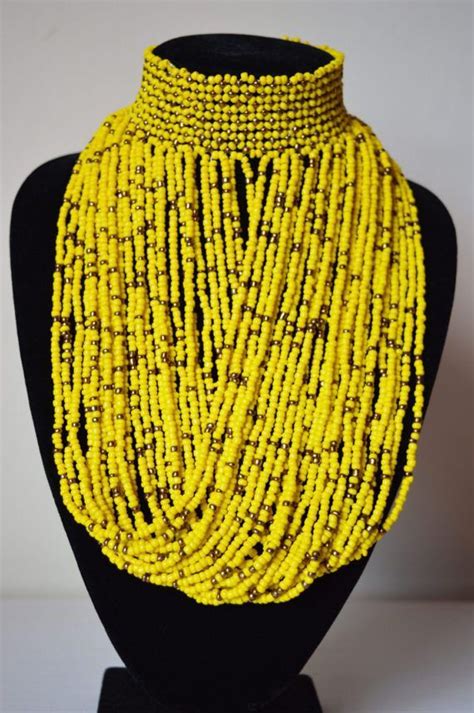 Diy African Jewelry African Beads Necklace African Accessories