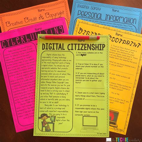Digital Citizenship Student Workbook 4