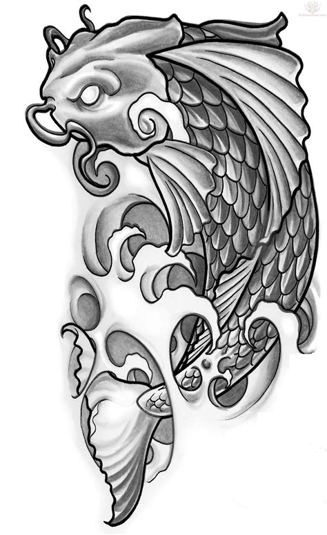 30 Koi Tattoo Design And Displacement Ideas The Xerxes