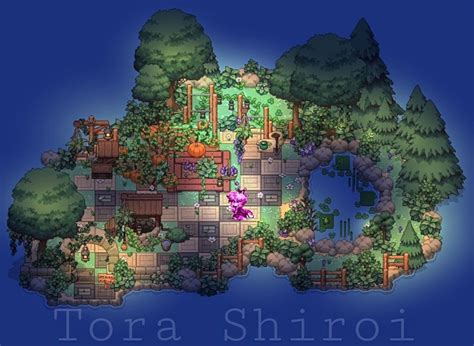 pony town island map  forest  party