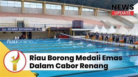 Riau Borong Medali Emas Dalam Cabor Renang Porwil XI 2023 Video