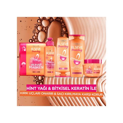 L'Oréal Paris Elseve Dream Long Uzun Saç Kurtarıcı Maske 300 Ml - Migros