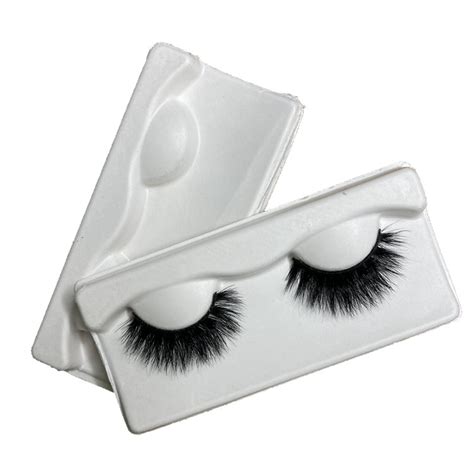 Biodegradable Bagasse Pulp Molded Eyelash Packaging Tray Kinyi