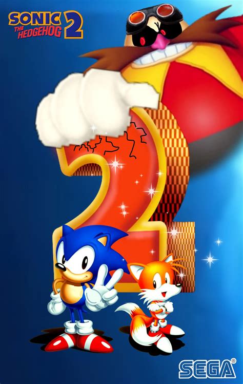 Sonic The Hedgehog 2 fan made box art by iconghostJL52020 on DeviantArt