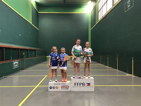 Actualit S Finales Paleta P De Gomme Pleine Trinquet F Minines