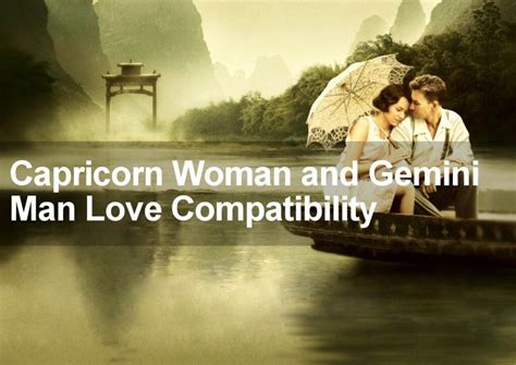 Capricorn Woman & Gemini Man Sexual, Love & Marriage Compatibility