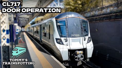 Class 717 Pantograph And Door Operation Youtube