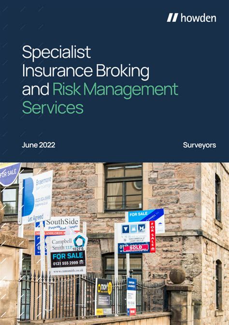 Howden Insurance Brokers Ltd Specialist Insurance Broking And Risk